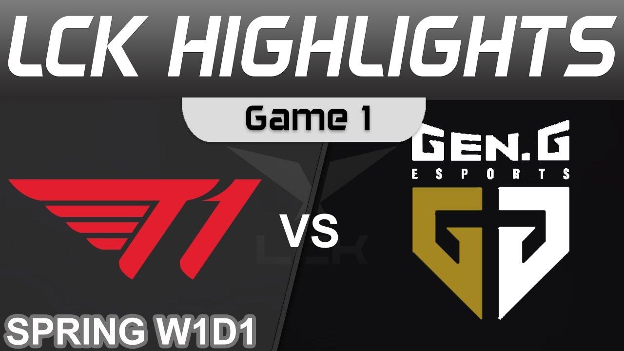 T1 vs GEN Highlights Game 1 LCK Spring Season 2023 W1D1 T1 vs Gen G by Onivia thumbnail