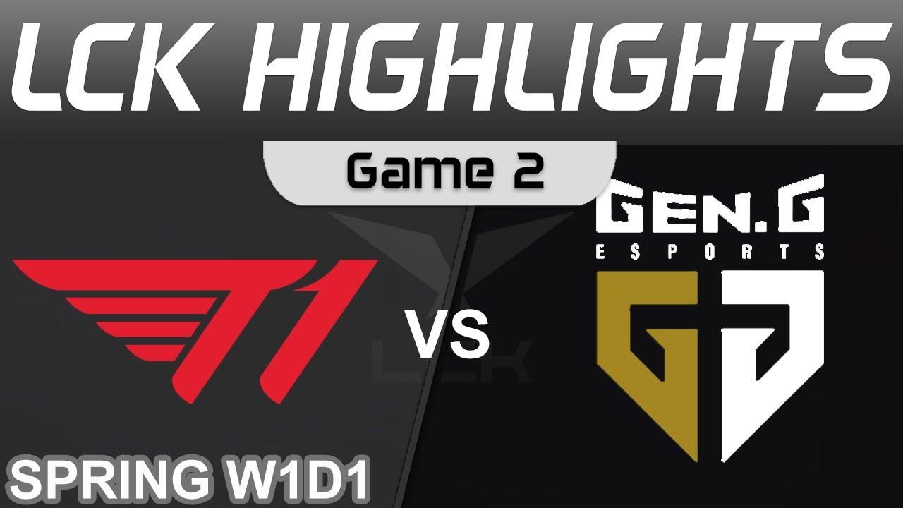 T1 vs GEN Highlights Game 2 LCK Spring Season 2023 W1D1 T1 vs Gen G by Onivia thumbnail