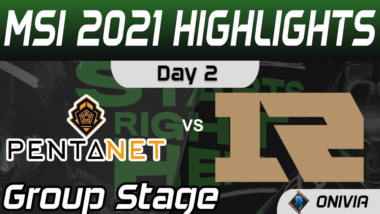 PGG vs RNG Highlights Day 2 MSI 2021 Group Stage Pentanet.GG vs Royal Never Give Up by Onivia thumbnail