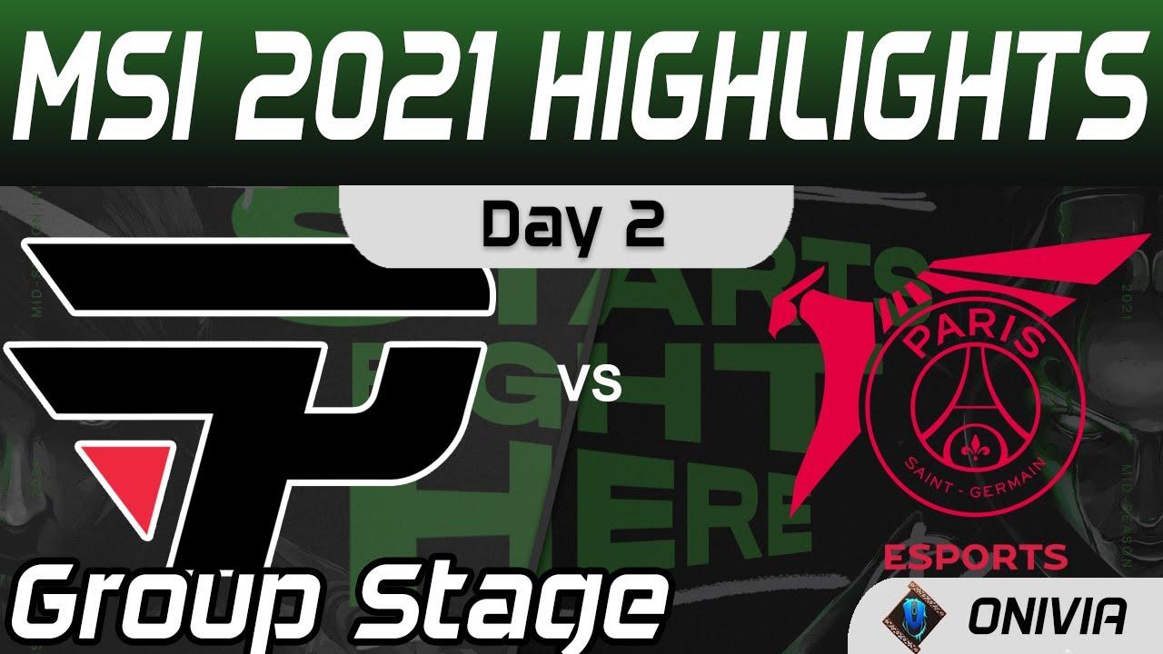 PNG vs PSG Highlights Day 2 MSI 2021 Group Stage Pain Gaming vs PSG Talon by Onivia thumbnail