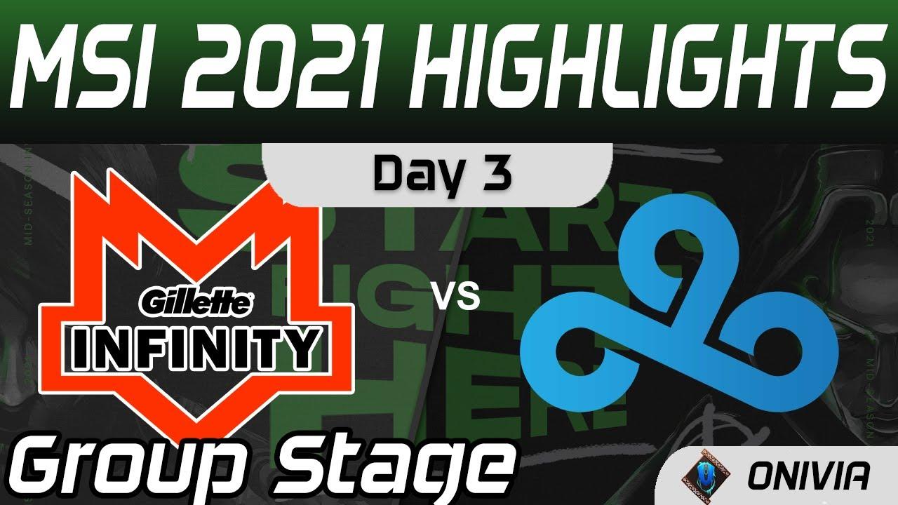 INF vs C9 Highlights Day 3 MSI 2021 Group Stage Infinity Esports vs Cloud9 by Onivia thumbnail