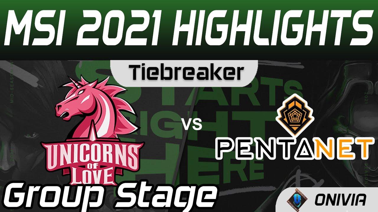 UOL vs PGG Tiebreaker Highlights Day 4 MSI 2021 Group Stage Unicorns of Love vs Pentanet.GG thumbnail