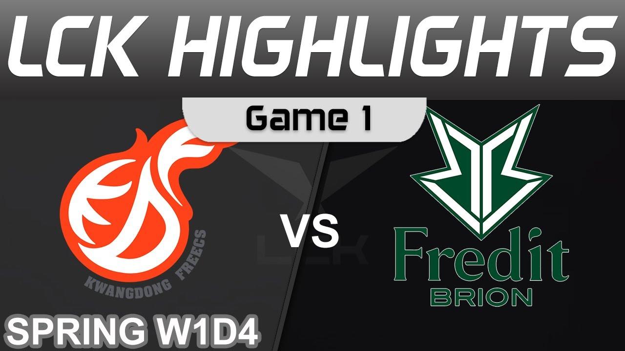 KDF vs BRO Highlights Game 1 LCK Spring Season 2023 W1D4 Kwangdong Freecs vs BRION by Onivia thumbnail