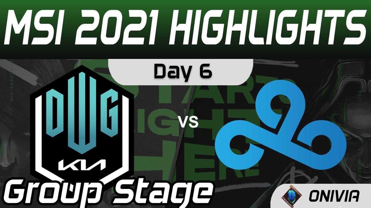 DK vs C9 Highlights Day 6 MSI 2021 Group Stage DWG Kia vs Cloud9 by Onivia thumbnail