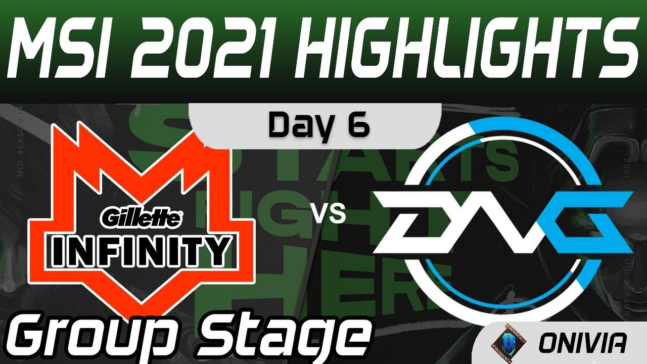 INF vs DFM Highlights Day 6 MSI 2021 Group Stage Infinity Esports vs Detonation FocusMe by Onivia thumbnail