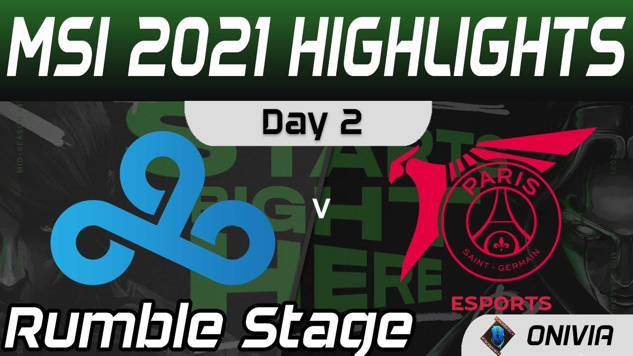 C9 vs PSG Highlights MSI Rumble Stage Day 2 MSI 2021 Cloud9 vs PSG Talon by Onivia thumbnail