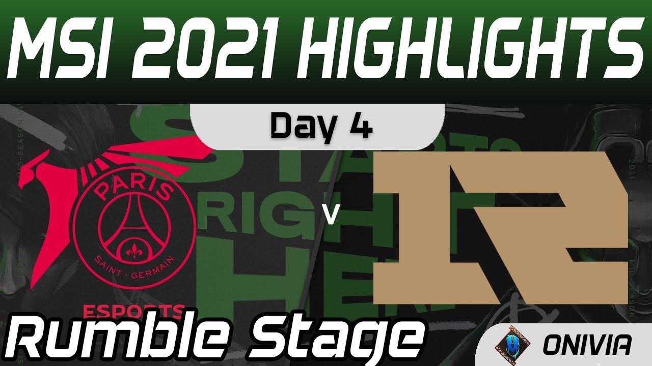 PSG vs RNG Highlights MSI Rumble Stage Day 4 MSI 2021 PSG Talon vs Royal Never Give Up by Onivia thumbnail