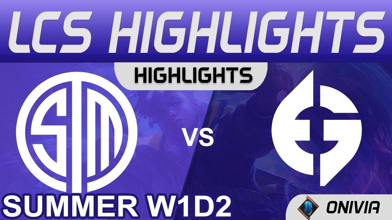 TSM FTX vs EG Highlights LCS Summer 2021 W1D2 Team SoloMid FTX vs Evil Geniuses by Onivia thumbnail