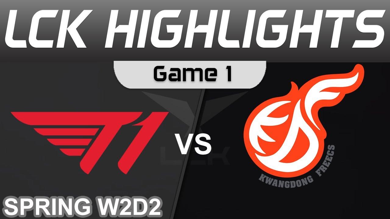 T1 vs KDF Highlights Game 1 LCK Spring Season 2023 W2D2 T1 vs Kwangdong Freecs by Onivia thumbnail