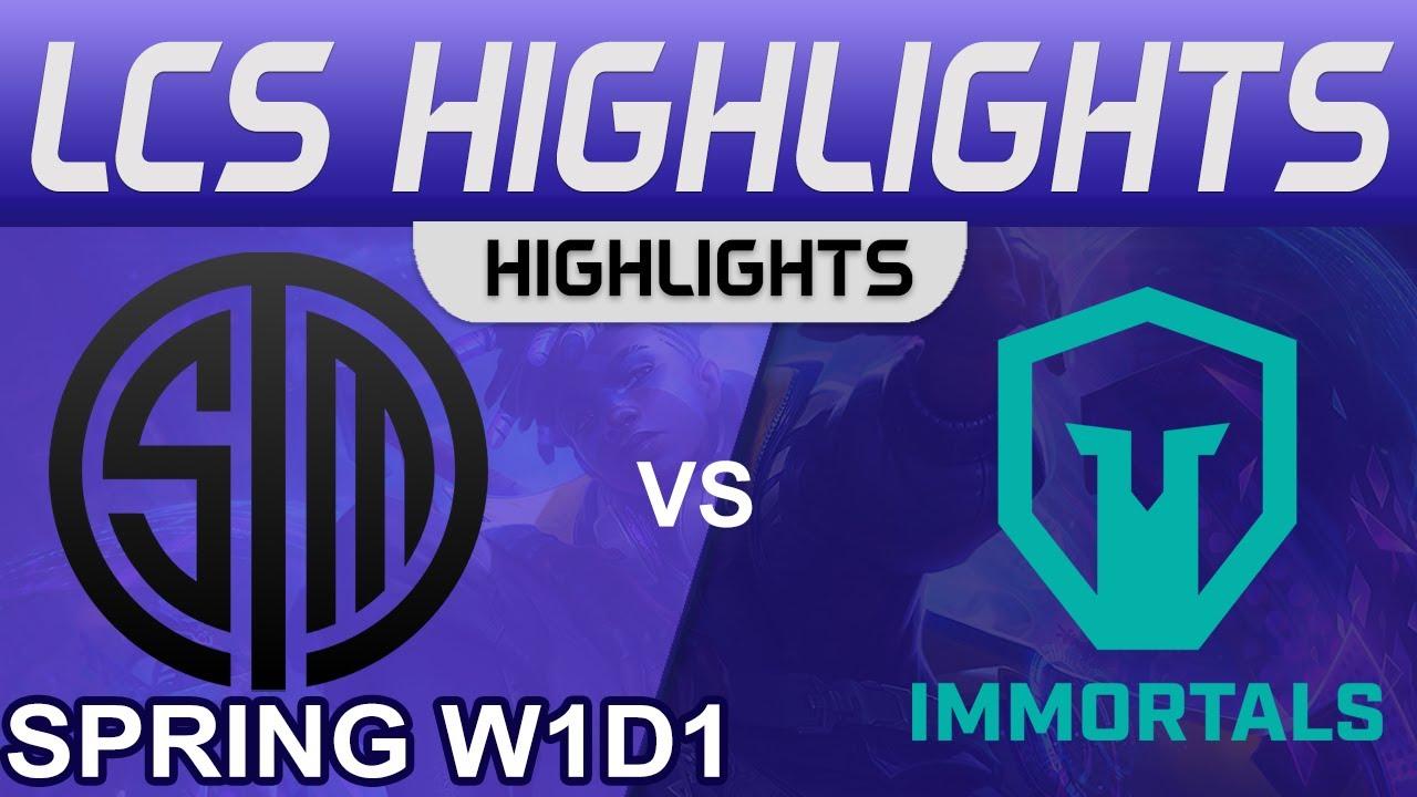 TSM vs IMT Highlights LCS Spring Season 2023 W1D1 Team SoloMid vs Immortals by Onivia thumbnail