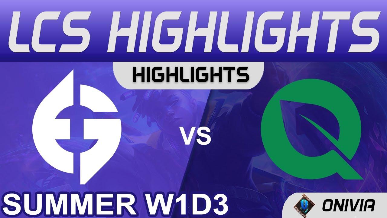 EG vs FLY Highlights LCS Summer 2021 W1D3 Evil Geniuses vs FlyQuest by Onivia thumbnail