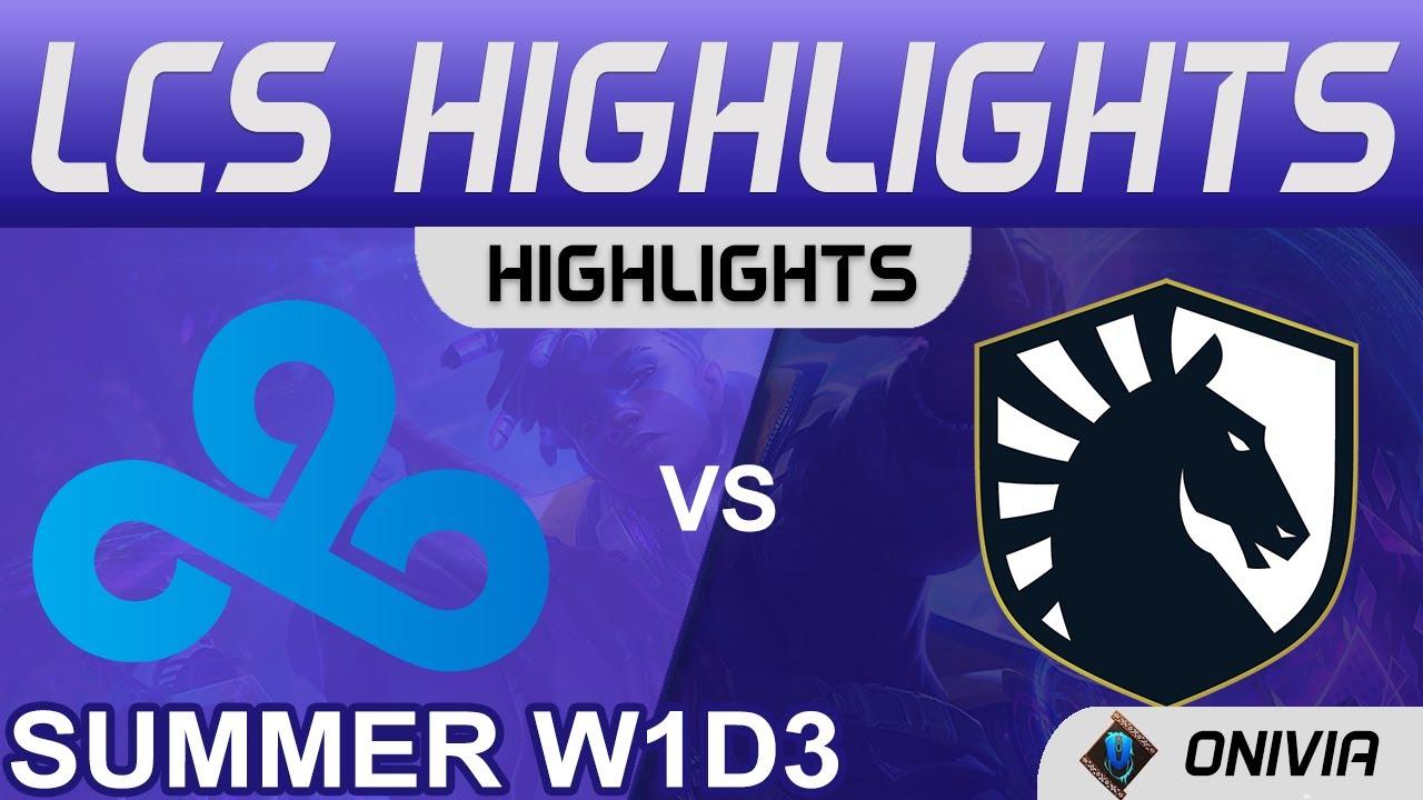 C9 vs TL Highlights LCS Summer 2021 W1D3 Cloud9 vs Team Liquid by Onivia thumbnail