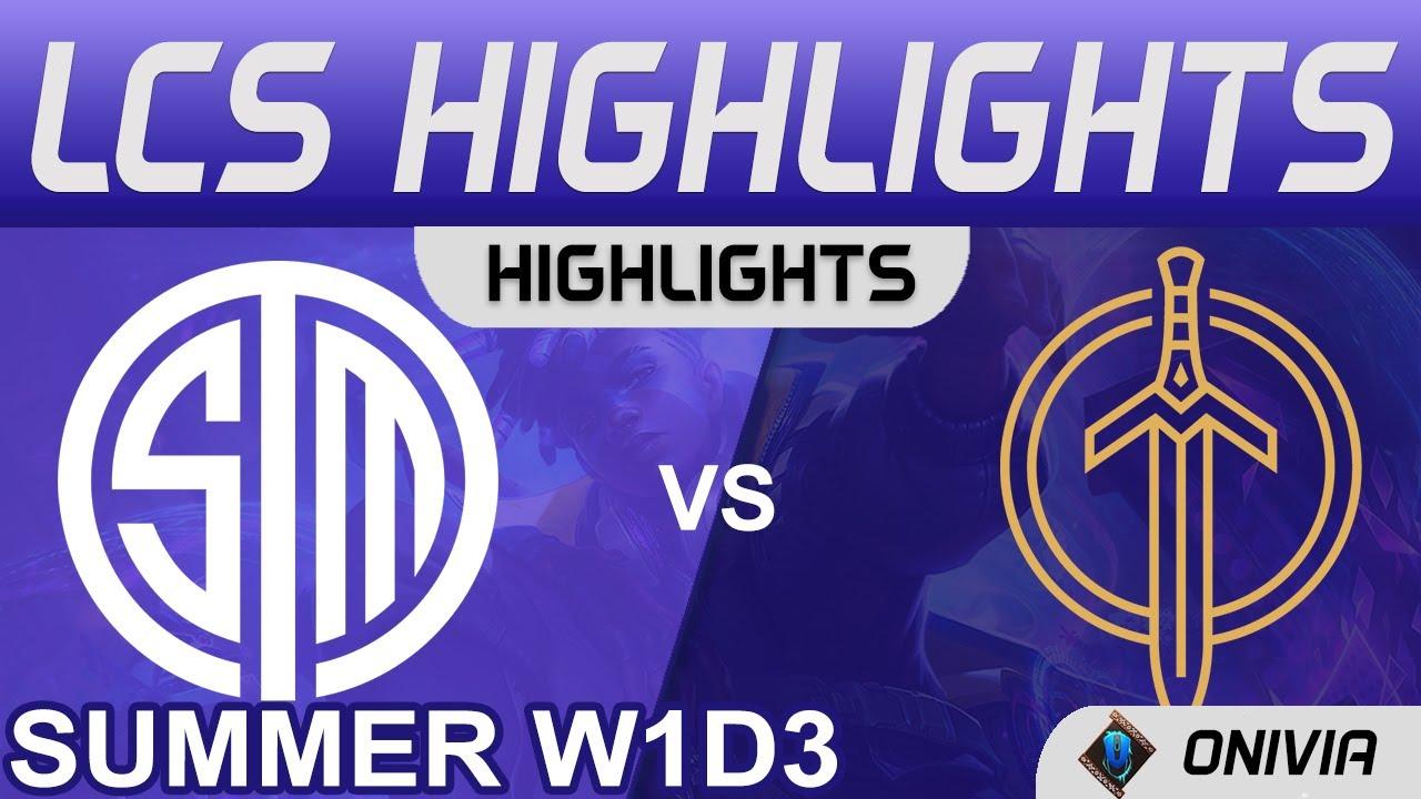 TSM FTX vs GG Highlights LCS Summer 2021 W1D3 Team SoloMid FTX vs Golden Guardians by Onivia thumbnail