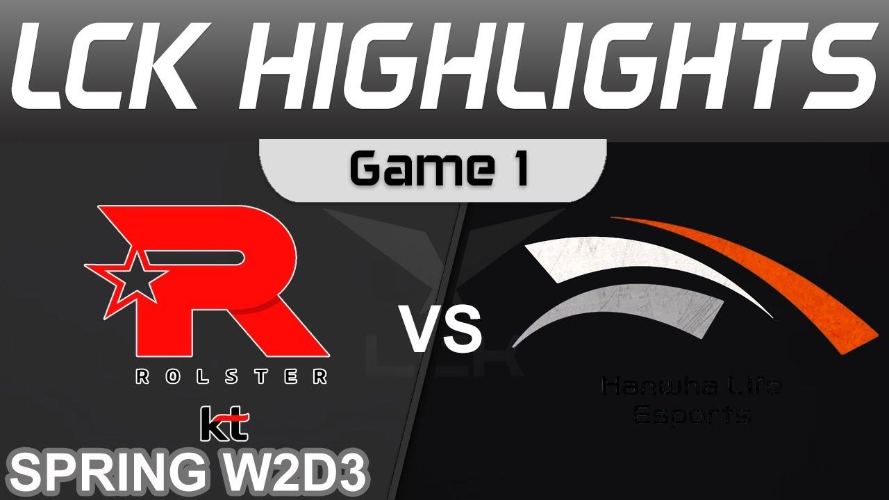 KT vs HLE Highlights Game 1 LCK Spring Season 2023 W2D3 KT Rolster vs Hanwha Life Esports by Onivia thumbnail