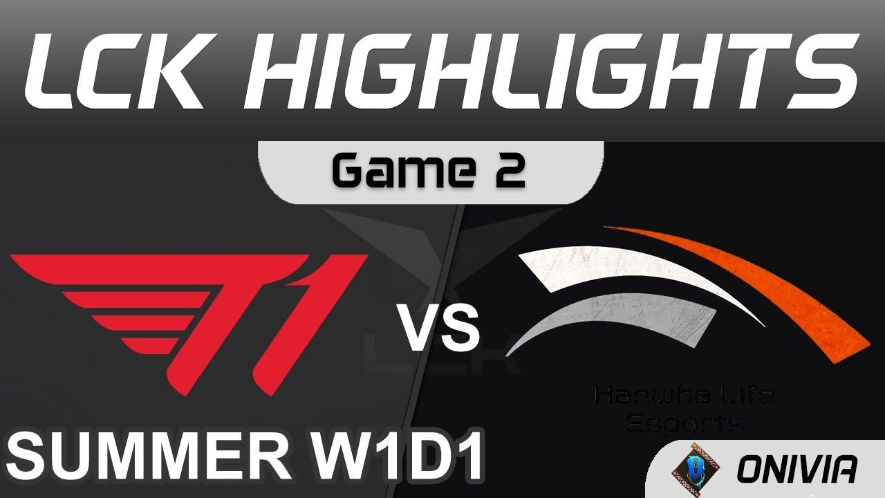 T1 vs HLE Highlights Game 2 LCK Summer Season 2021 W1D1 T1 vs Hanwha Life Esports by Onivia thumbnail