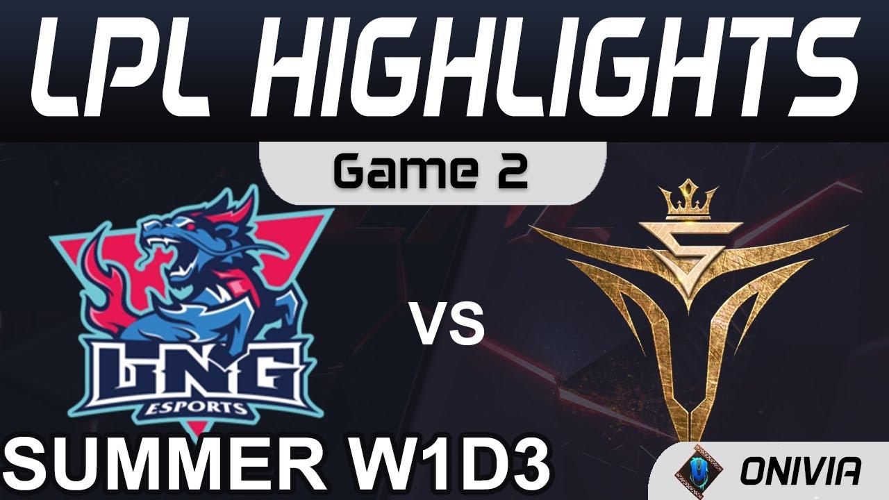 LNG vs V5 Highlights Game 2 LPL Summer Season 2021 W1D3 LNG Esports vs Victory Five by Onivia thumbnail