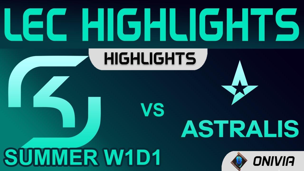 SK vs AST Highlights LEC Summer Season 2021 W1D1 SK Gaming vs Astralis by Onivia thumbnail