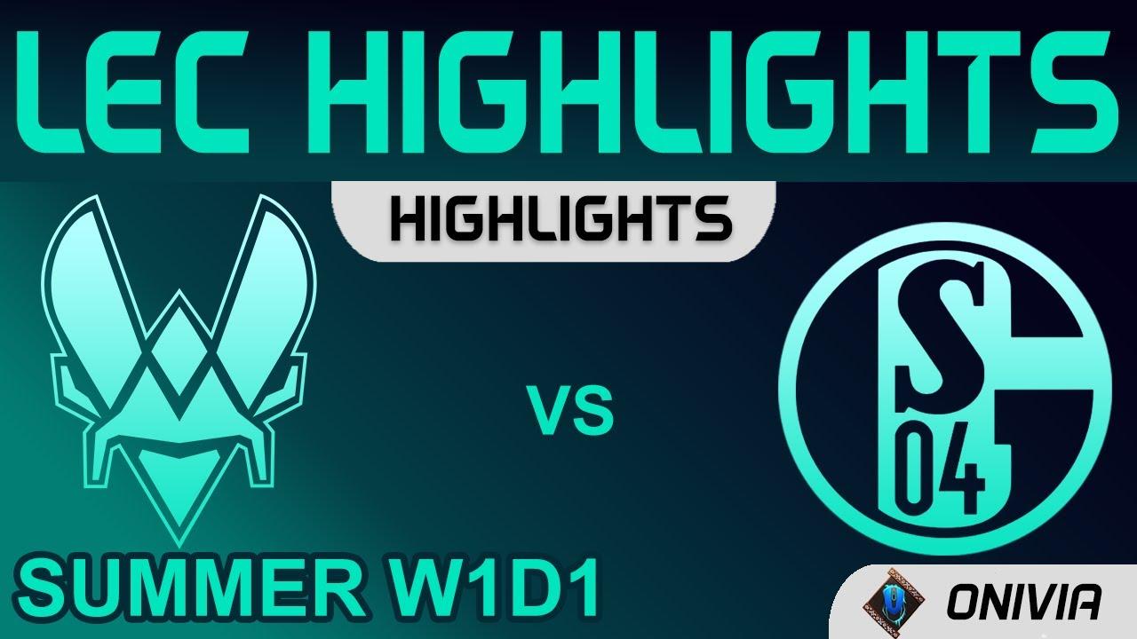 VIT vs S04 Highlights LEC Summer Season 2021 W1D1 Team Vitality vs Schalke04 by Onivia thumbnail