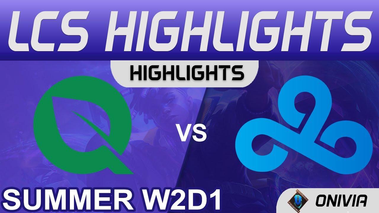 FLY vs C9 Highlights LCS Summer Season 2021 W2D1 FlyQuest vs Cloud9 by Onivia thumbnail