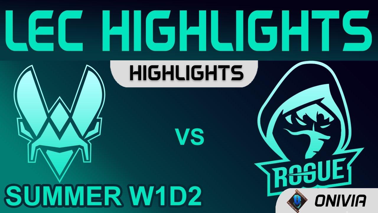 VIT vs RGE Highlights LEC Summer Season 2021 W1D2 Team Vitality vs Rogue by Onivia thumbnail