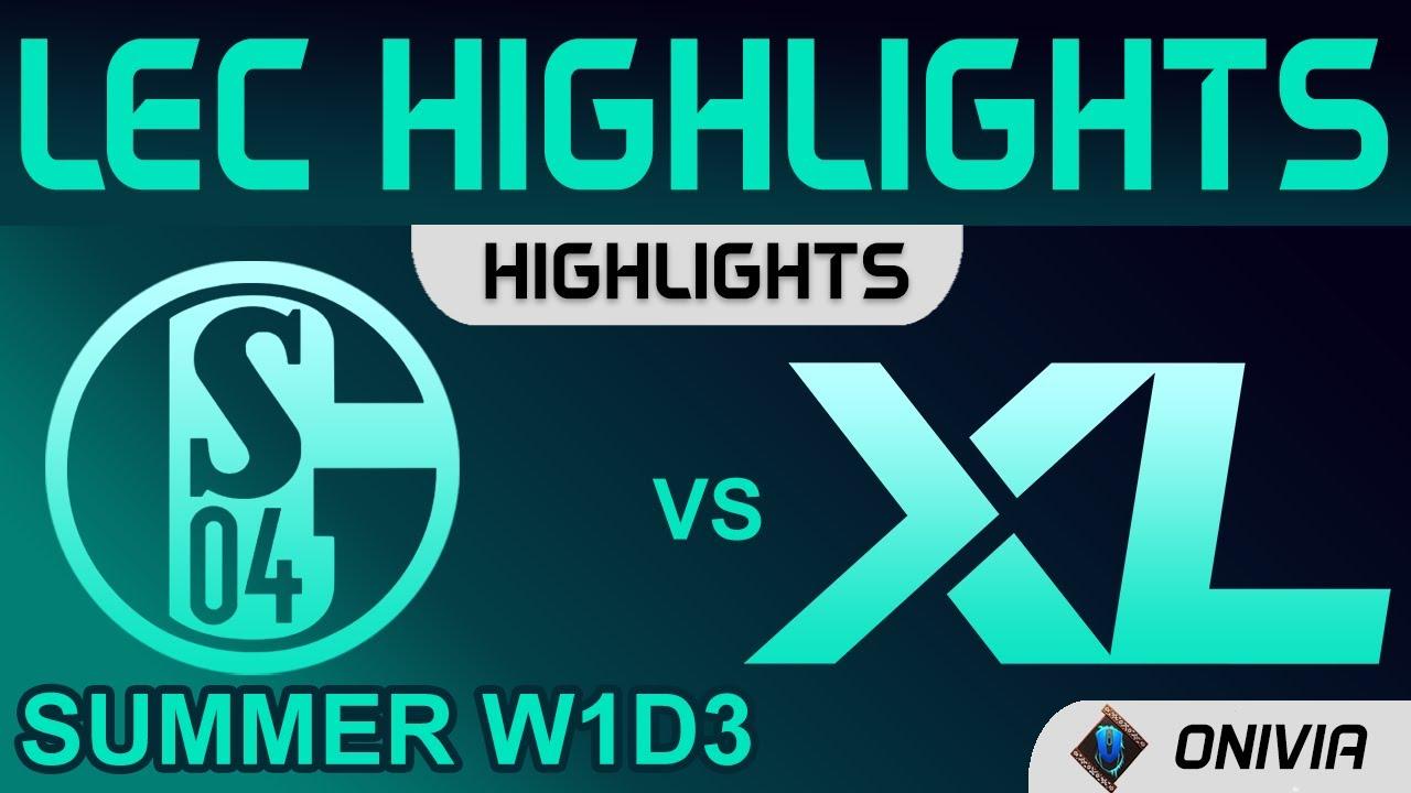 S04 vs XL Highlights LEC Summer Season 2021 W1D3 Schalke 04 vs Excel Esports by Onivia thumbnail