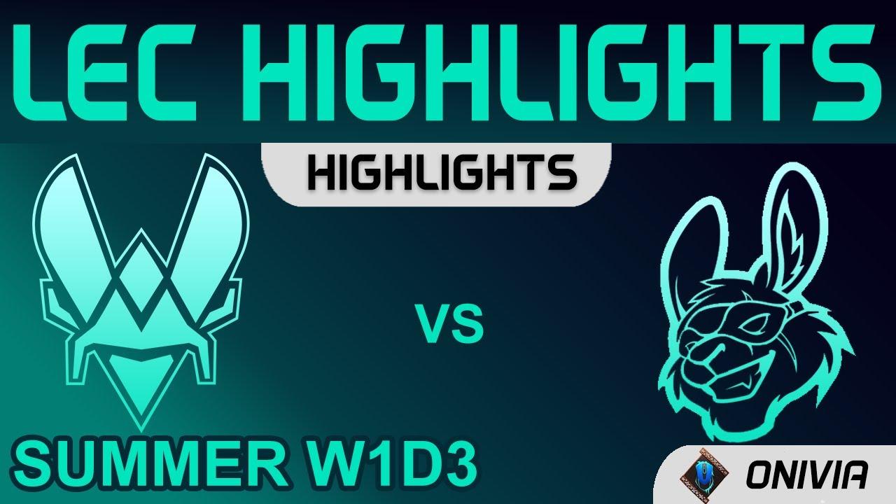 VIT vs MSF Highlights LEC Summer Season 2021 W1D3 Team Vitality vs Misfits Gaming by Onivia thumbnail