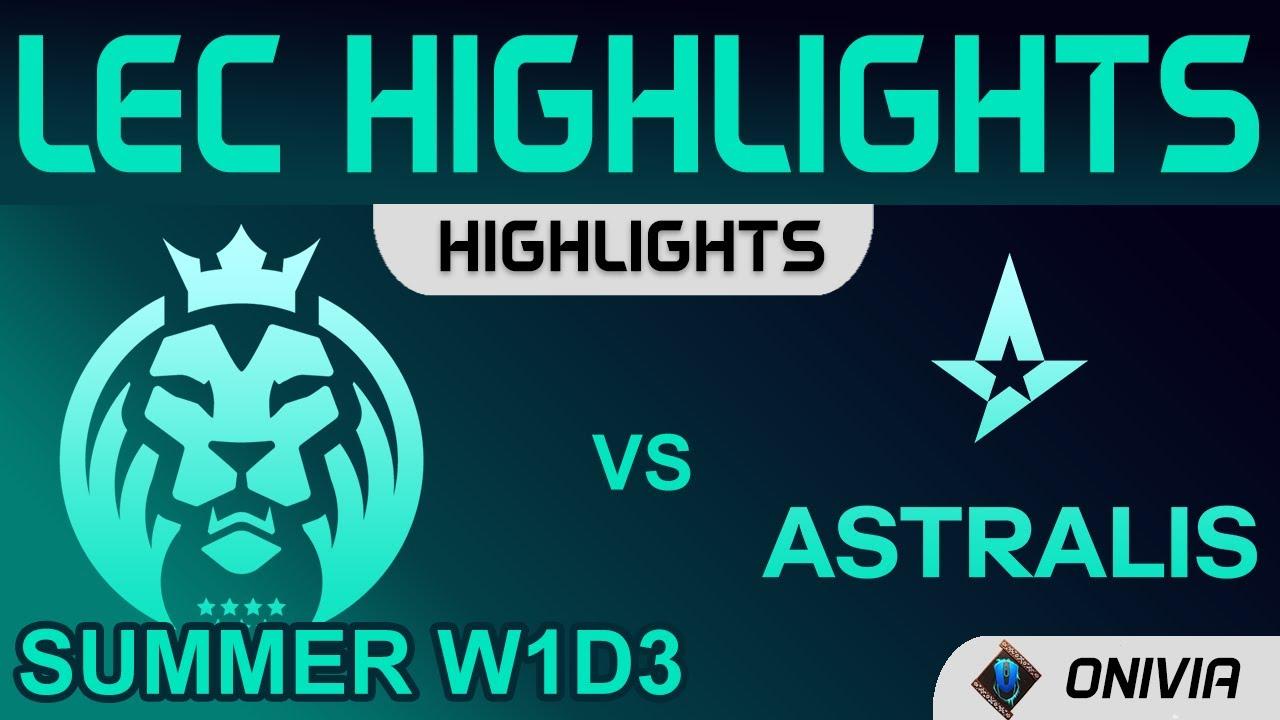 MAD vs AST Highlights LEC Summer Season 2021 W1D3 MAD Lions vs Astralis by Onivia thumbnail