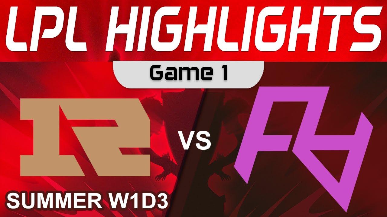 RNG vs RA Highlights Game 1 LPL Summer Season 2023 W1D3 Royal Never Give Up vs Rare Atom by Onivia thumbnail