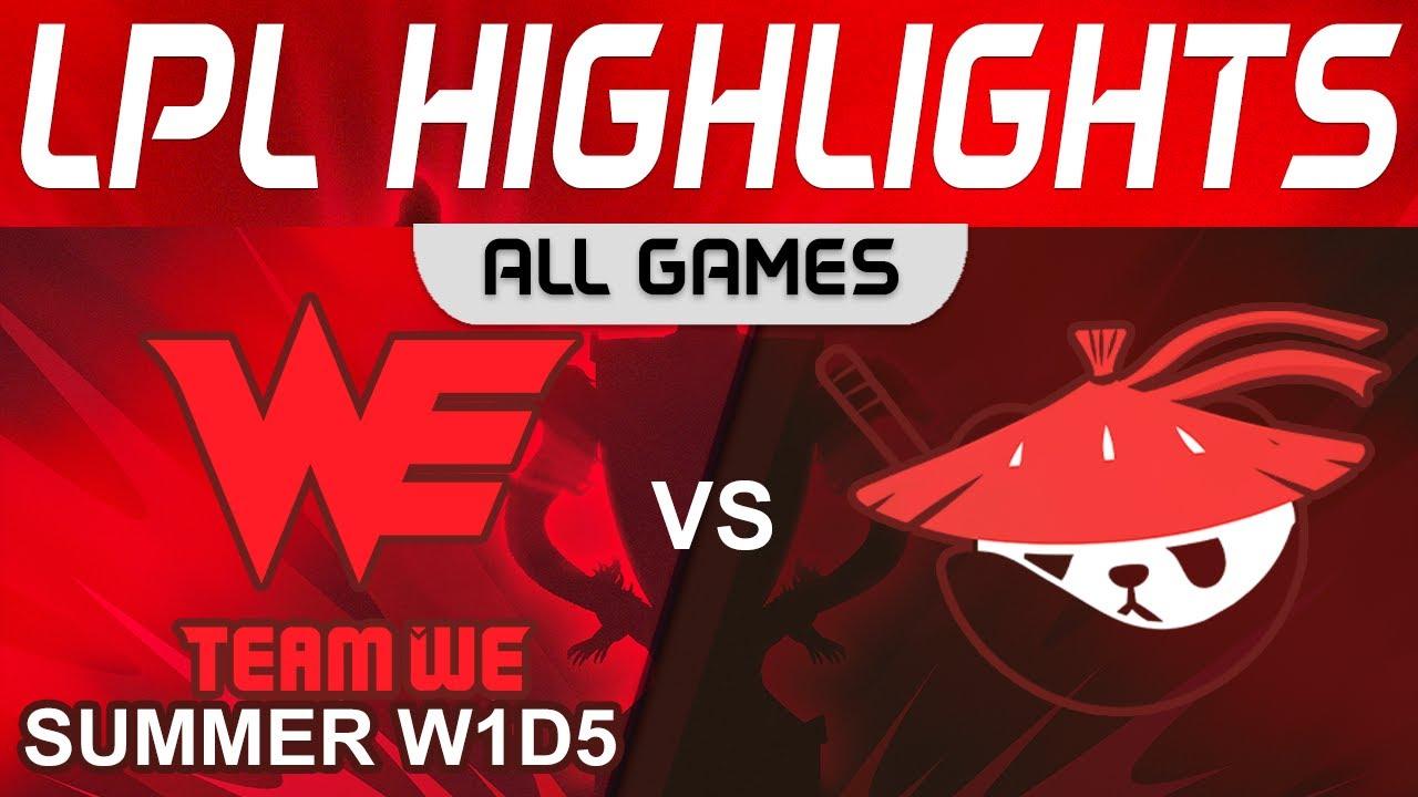 WE vs AL Highlights ALL GAMES LPL Summer Season 2023 W1D5 Team WE vs Anyone's Legend by Onivia thumbnail