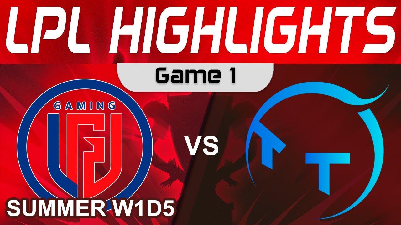 LGD vs TT Highlights Game 1 LPL Summer Season 2023 W1D5 LGD Gaming vs ThunderTalk Gaming by Onivia thumbnail