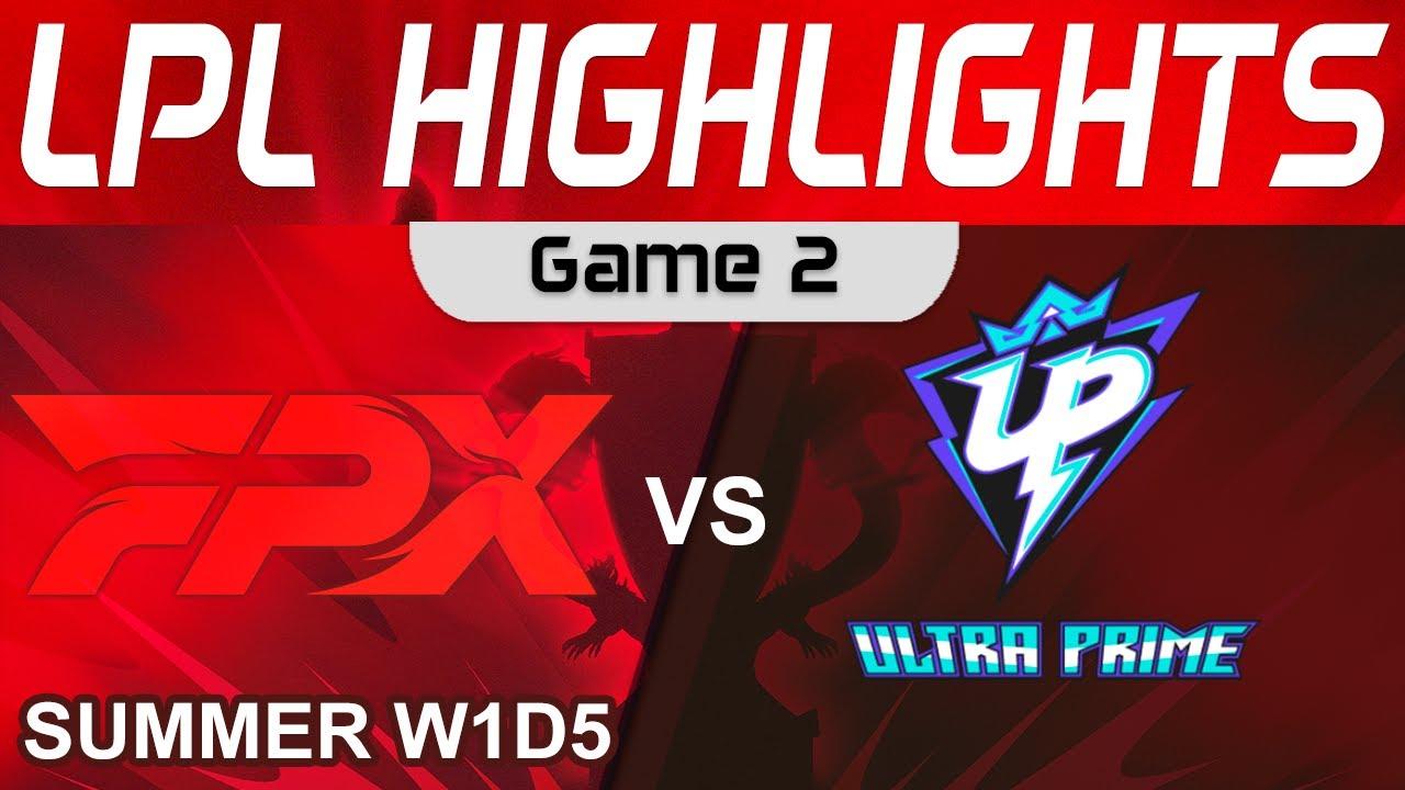 FPX vs UP Highlights Game 2 LPL Summer Season 2023 W1D5 FunPlus Phoenix vs Ultra Prime by Onivia thumbnail