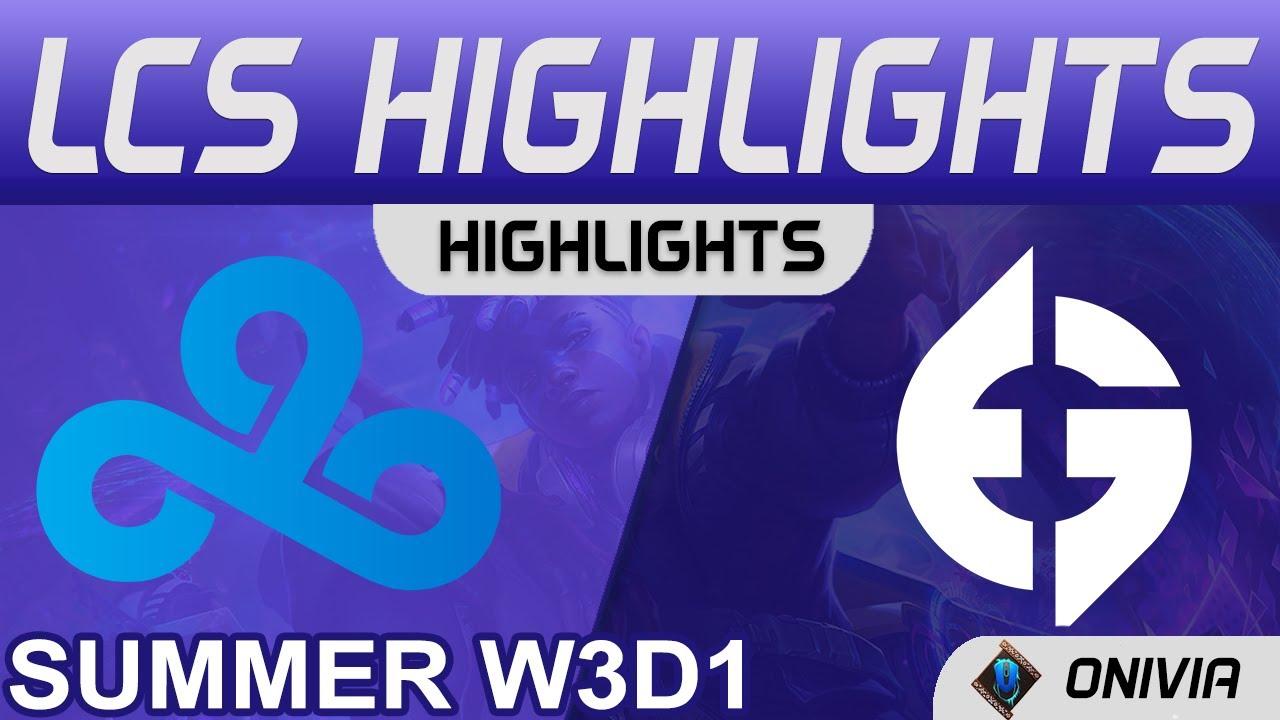 C9 vs EG Highlights LCS Summer 2021 W3D1 Cloud9 vs Evil Geniuses by Onivia thumbnail