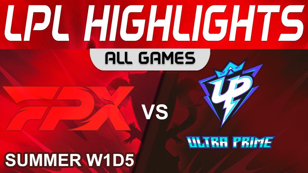 FPX vs UP Highlights ALL GAMES LPL Summer Season 2023 W1D5 FunPlus Phoenix vs Ultra Prime by Onivia thumbnail