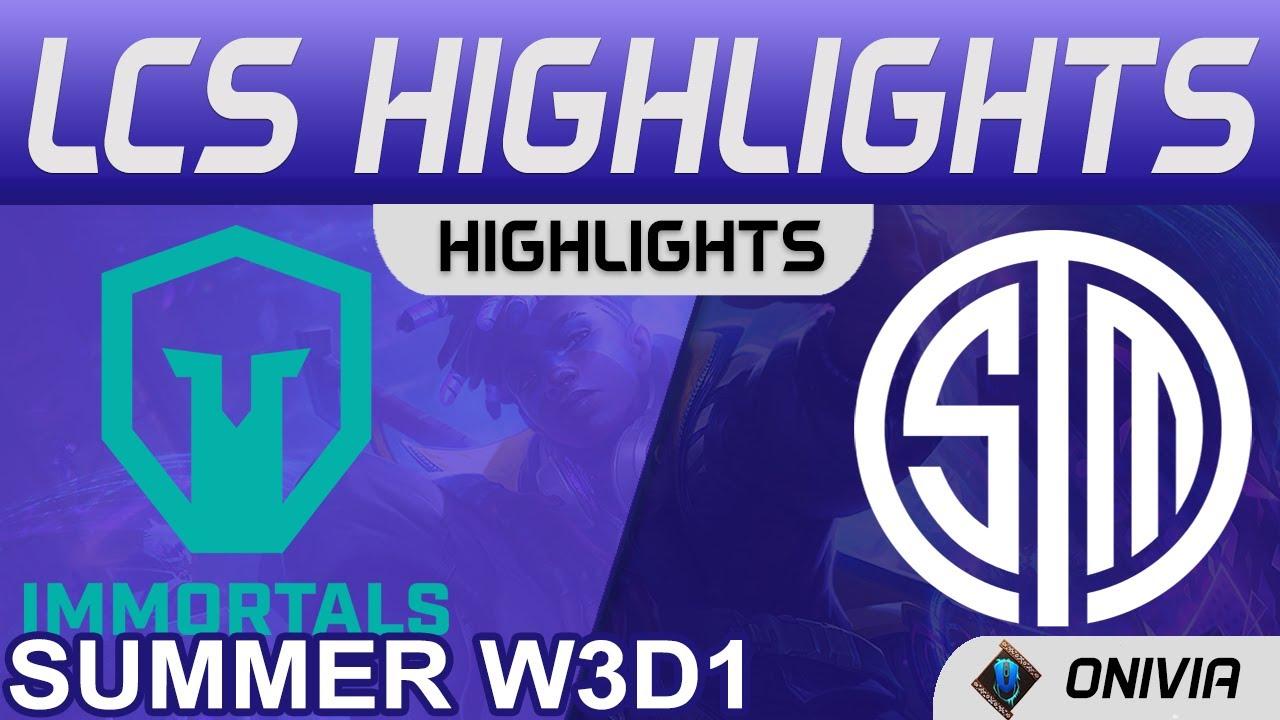 IMT vs TSM FTX Highlights LCS Summer 2021 W3D1 Immortals vs Team SoloMid FTX by Onivia thumbnail