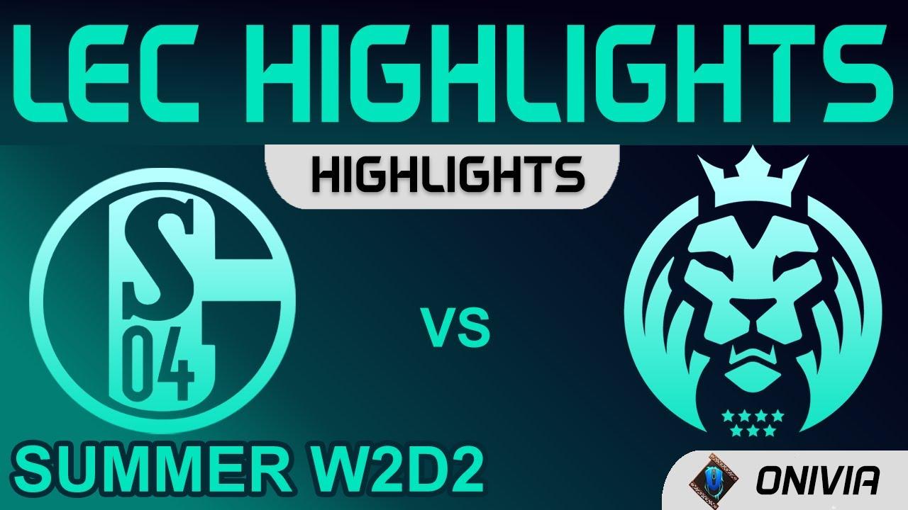 S04 vs MAD Highlights LEC Summer Season 2021 W2D2 Schalke04 vs MAD Lions by Onivia thumbnail