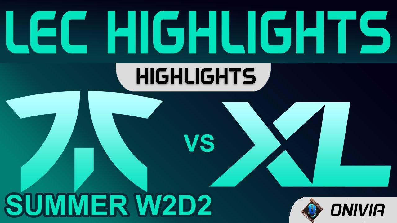 FNC vs XL Highlights LEC Summer Season 2021 W2D2 Fnatic vs Excel Esports by Onivia thumbnail