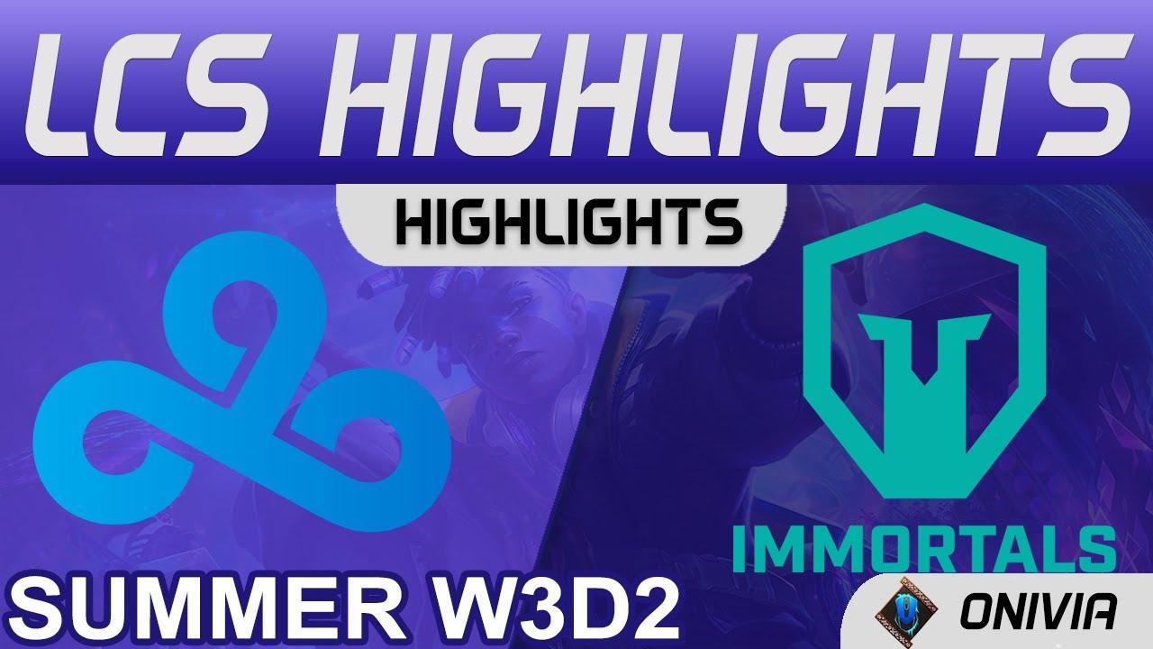 C9 vs IMT Highlights LCS Summer 2021 W3D2 Cloud9 vs Immortals by Onivia thumbnail