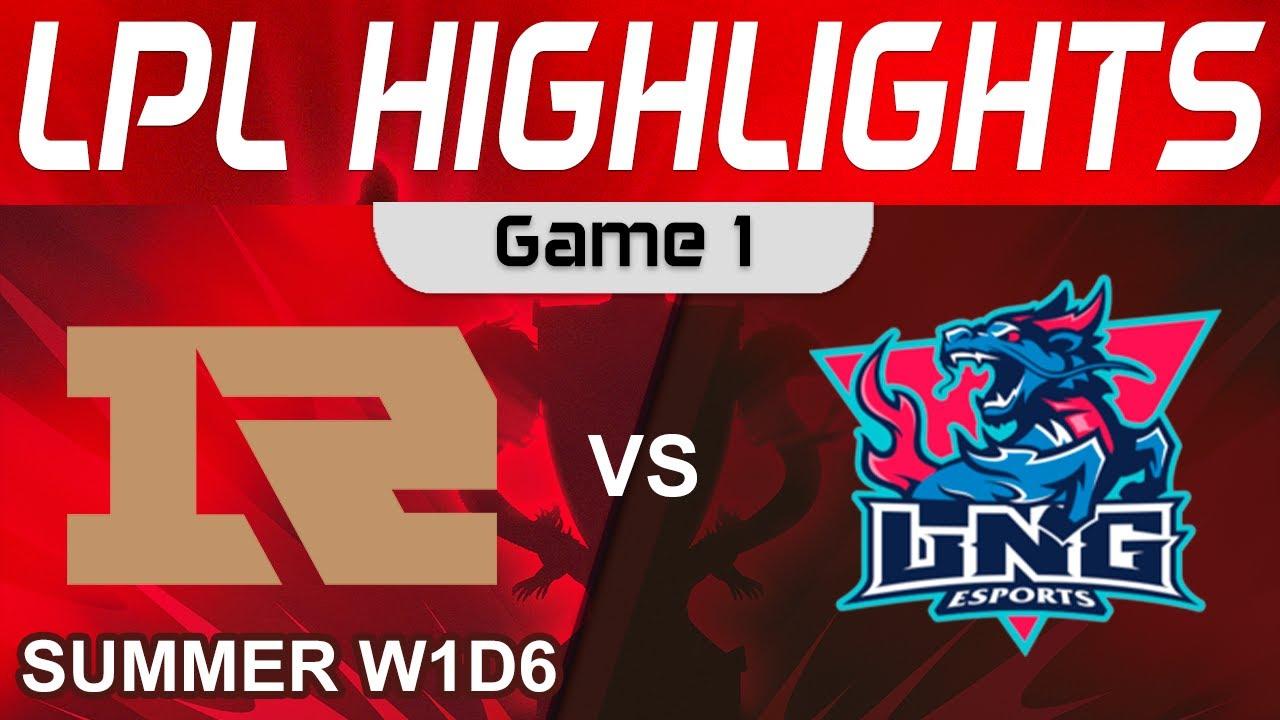 RNG vs LNG Highlights Game 1 LPL Summer Season 2023 W1D6 Royal Never Give Up vs LNG Esports thumbnail