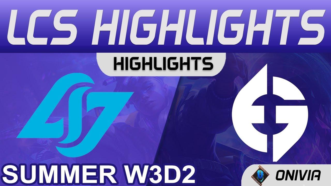 CLG vs EG Highlights LCS Summer 2021 W3D2 Counter Logic Gaming vs Evil Geniuses by Onivia thumbnail