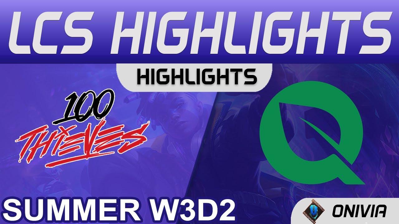 100 vs FLY Highlights LCS Summer 2021 W3D2 100 Thieves vs FlyQuest by Onivia thumbnail