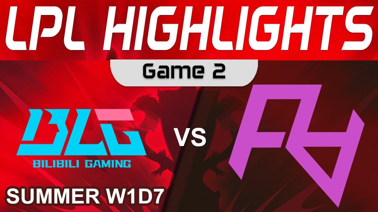 BLG vs RA Highlights Game 2 LPL Summer Season 2023 W1D7 Bilibili Gaming vs Rare Atom by Onivia thumbnail