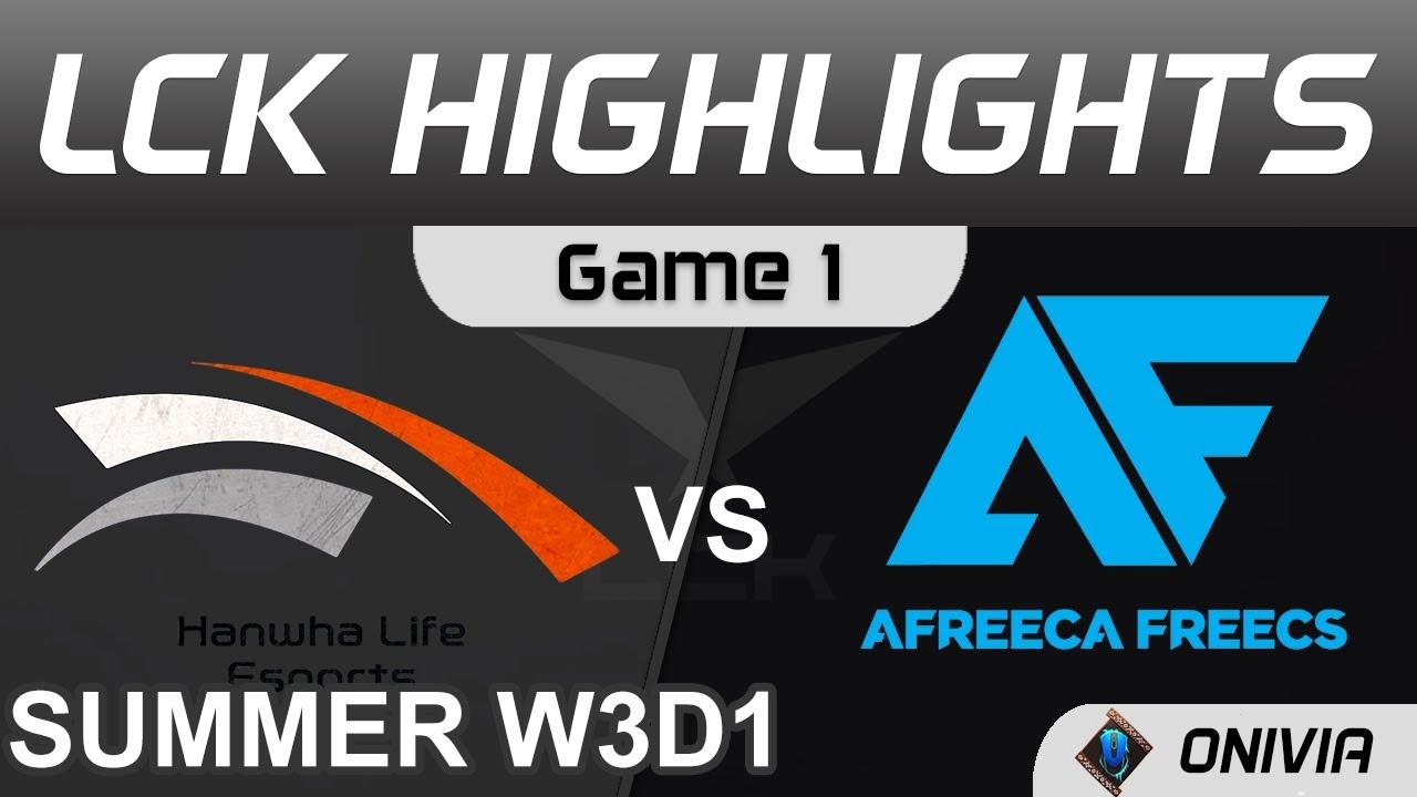 HLE vs AF Highlights Game 1 LCK Summer Season 2021 W3D1 Hanwha Life Esports vs Afreeca Freecs by Oni thumbnail