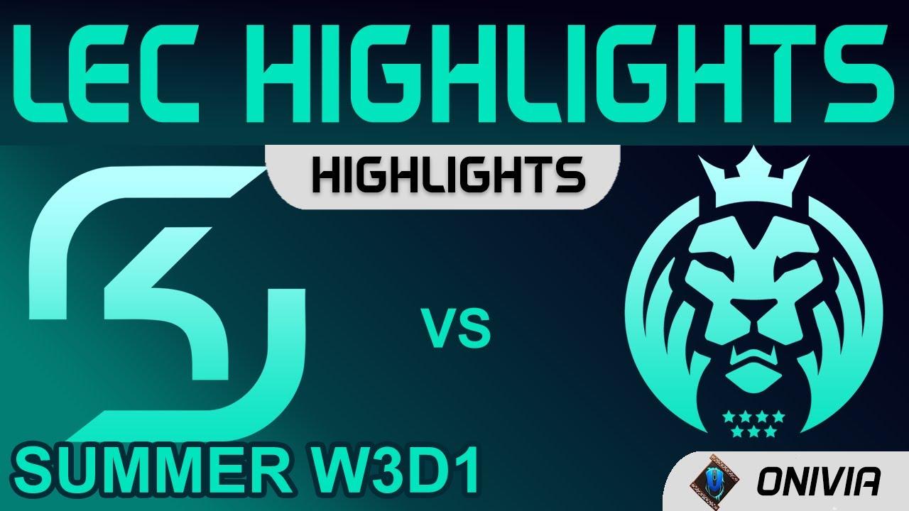 SK vs MAD Highlights LEC Summer Season 2021 W3D1 SK Gaming vs MAD Lions by Onivia thumbnail