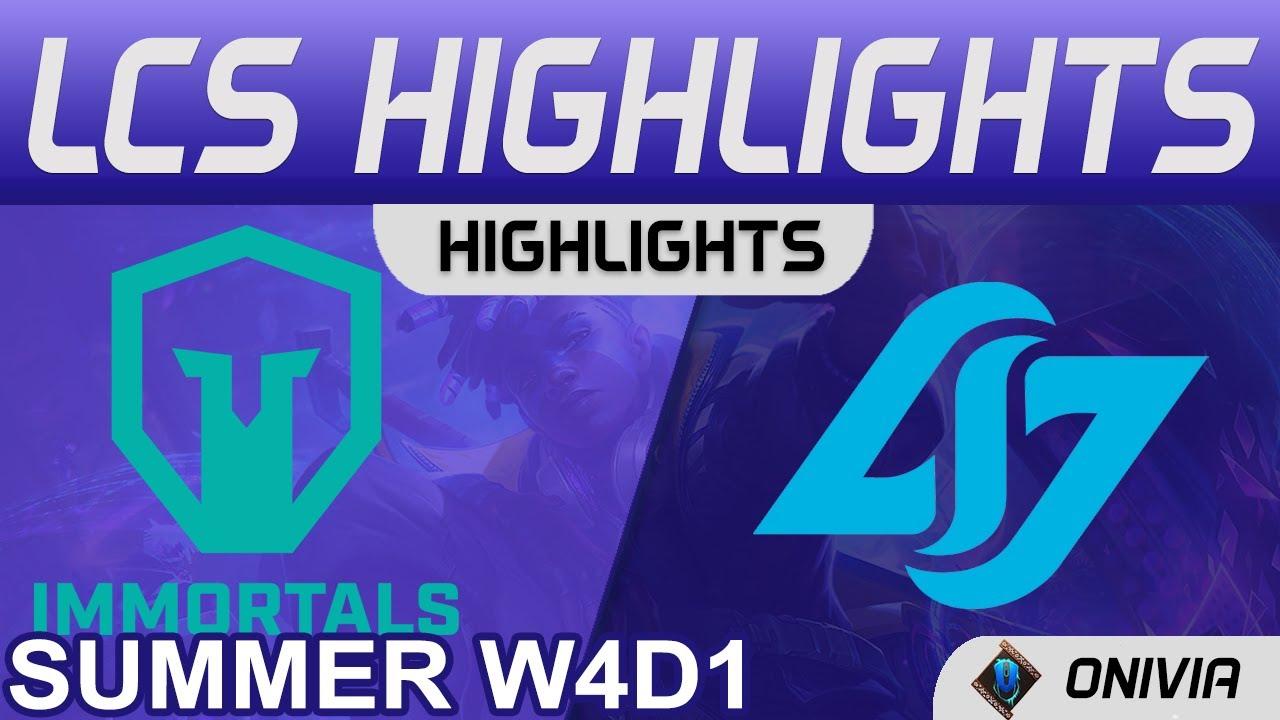 IMT vs CLG Highlights LCS Summer 2021 W4D1 Immortals vs Counter Logic Gaming by Onivia thumbnail