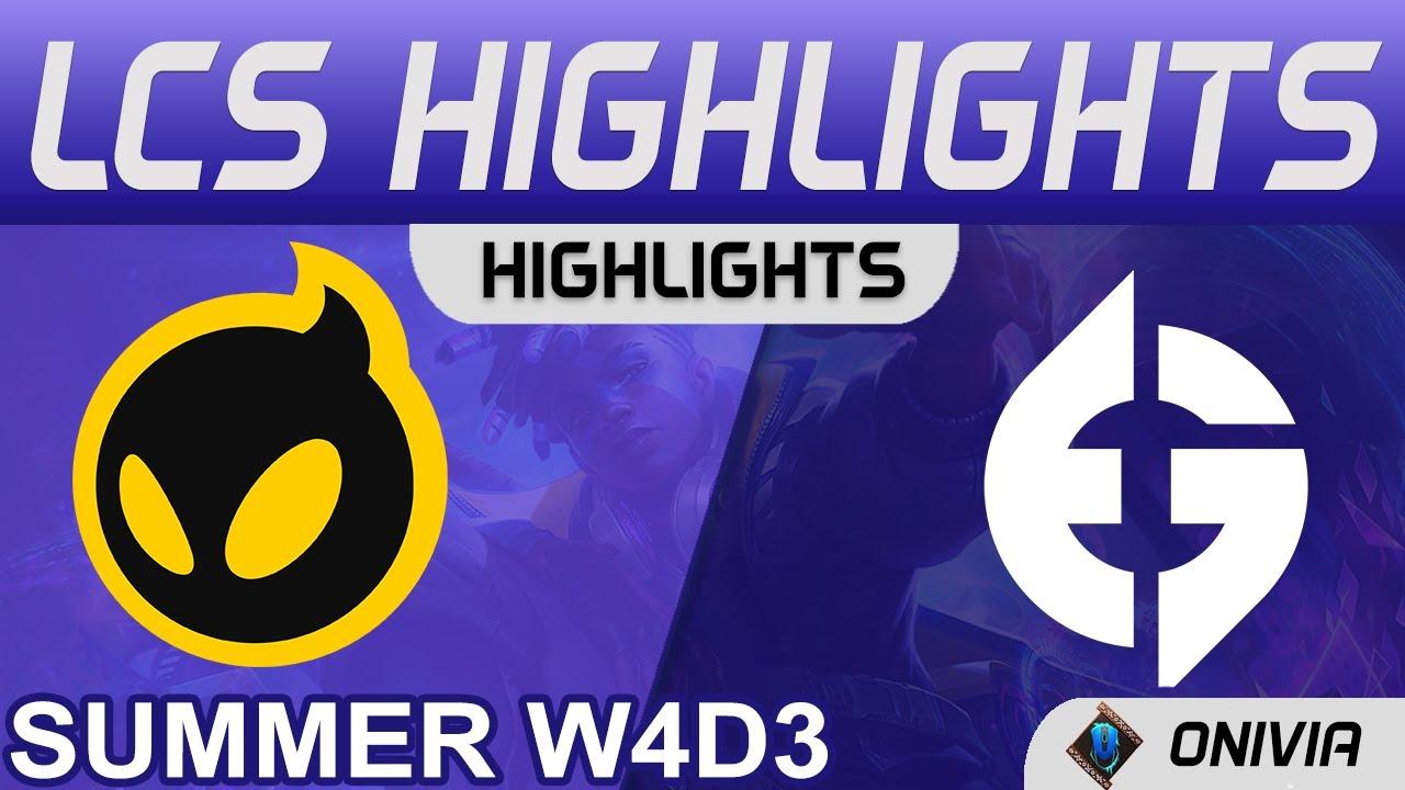 DIG vs EG Highlights LCS Summer Season 2021 W4D3 Dignitas vs Evil Geniuses by Onivia thumbnail