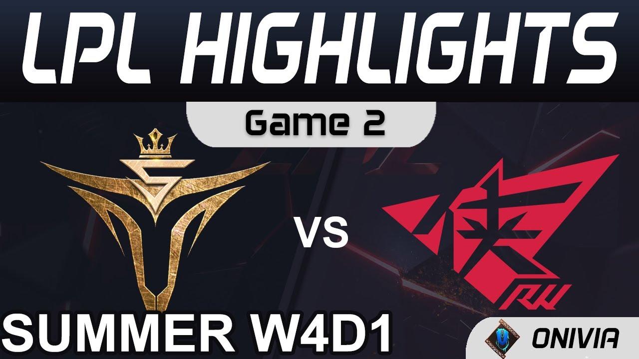 V5 vs RW Highlights Game 2 LPL Summer Season 2021 W4D1 Victory Five vs Rogue Warriors by Onivia thumbnail