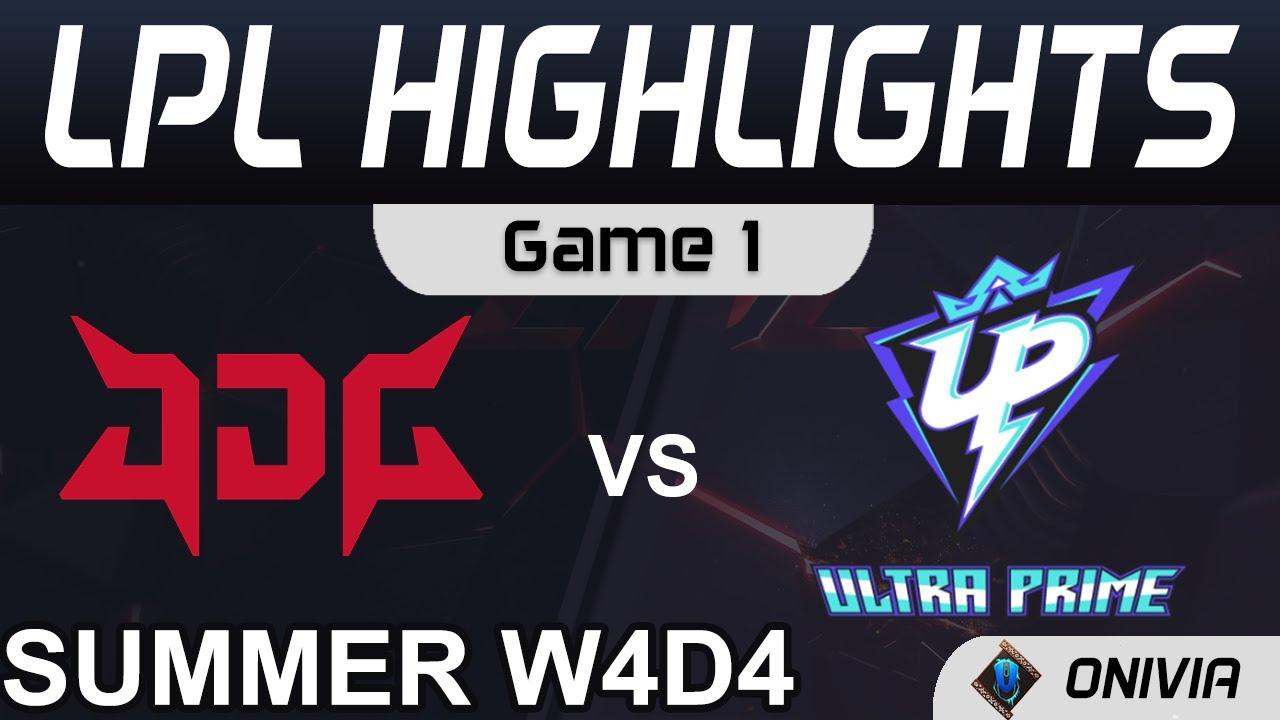 JDG vs UP Highlights Game 1 LPL Summer Season 2021 W4D4 JD Gaming vs Ultra Prime by Onivia thumbnail