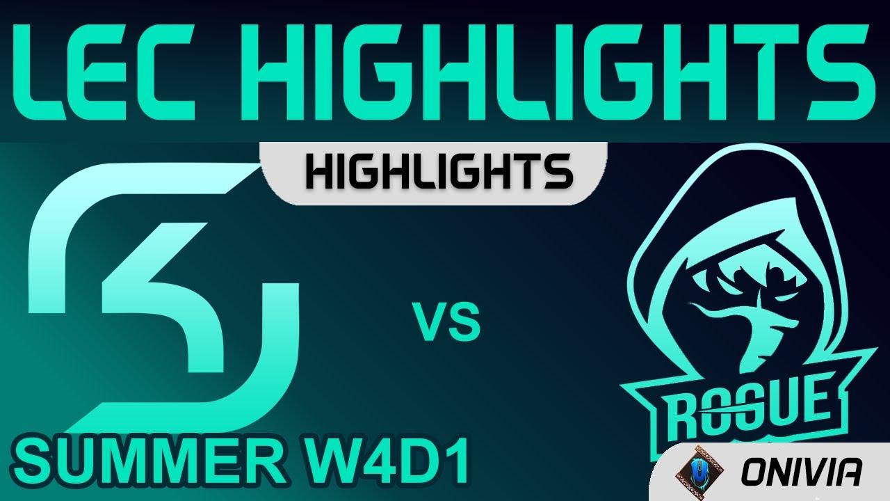 SK vs RGE Highlights LEC Summer Season 2021 W4D1 SK Gaming vs Rogue by Onivia thumbnail