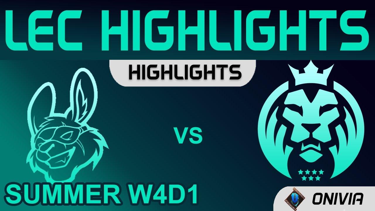 MSF vs MAD Highlights LEC Summer Season 2021 W4D1 Misfits Gaming vs MAD Lions by Onivia thumbnail