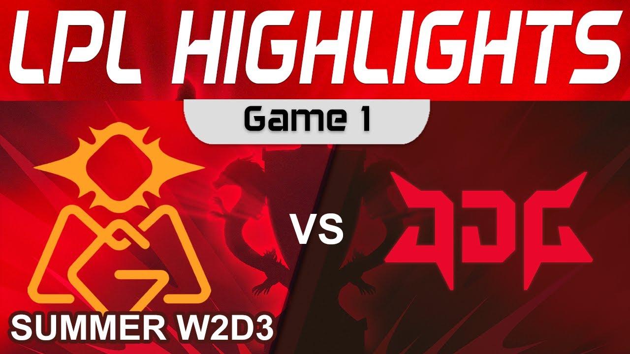 OMG vs JDG Highlights Game 1 LPL Summer Season 2023 W2D3 Oh My God vs JD Gaming by Onivia thumbnail